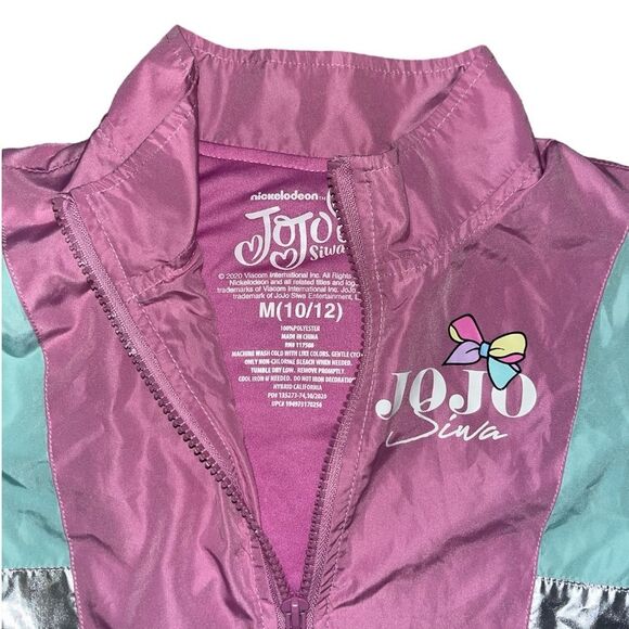 JoJo Siwa Colorful Windbreaker Jacket - Picture 2 of 4